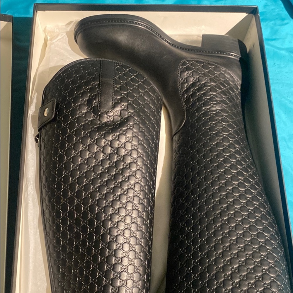 Gucci Black Women’s riding  Boots
